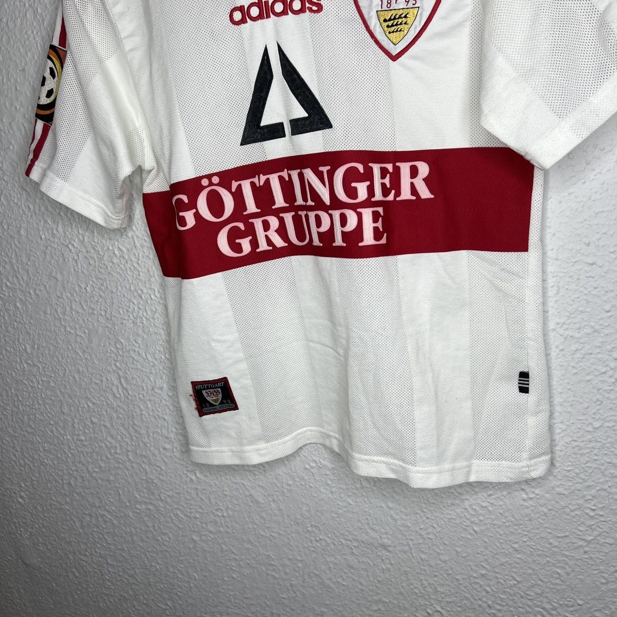 Adidas Vintage Adidas VFB Stuttgart Jersey Tshirt Tee 1997/1998 Size US XS / EU 42 / 0 - 4 Thumbnail