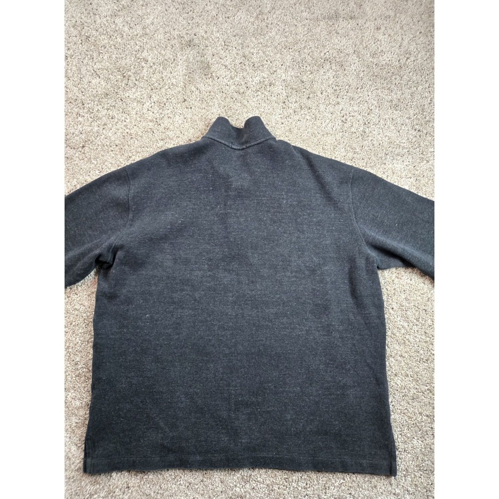 Polo Ralph Lauren Polo Ralph Lauren Sweater Mens 2XL Gray 1/4 Zip Pullover Knit Pony Logo Mock Neck Casual Size US XXL / EU 58 / 5 - 7 Thumbnail