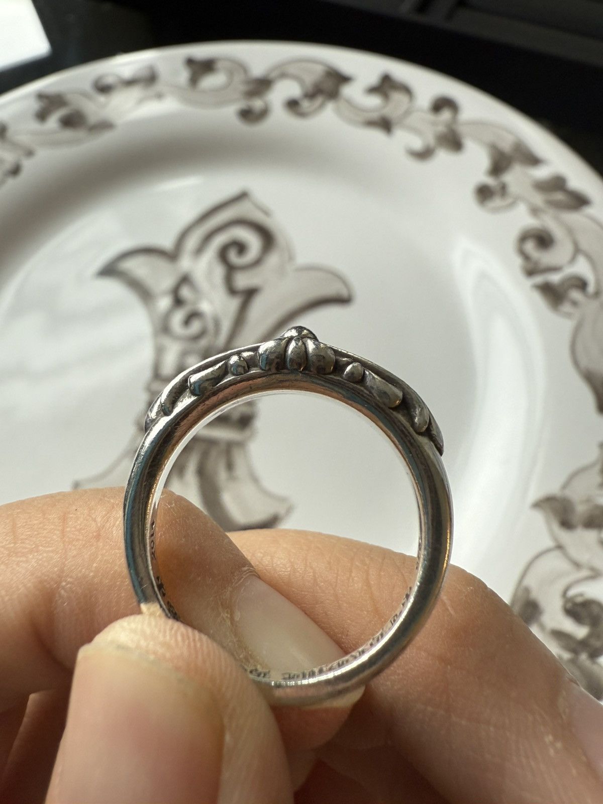 Chrome Hearts 🔥Chrome Hearts Silver Floral Ring Sz10🔥 Size ONE SIZE - 7 Thumbnail