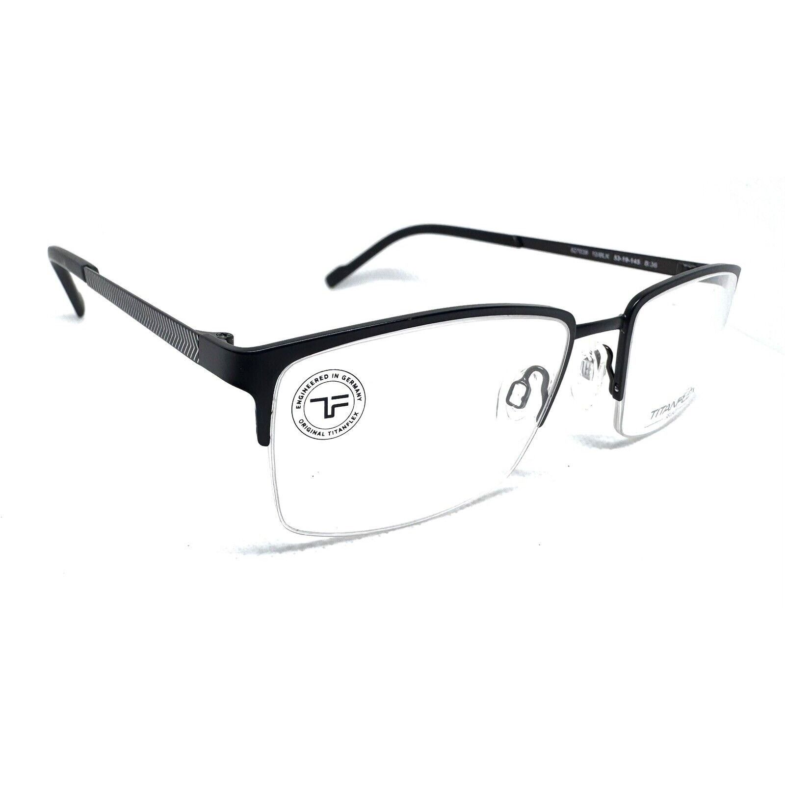 Other TITANFLEX SELET 827039 10/BLK TITANIUM EYEGLASSES 53-19-145 Size ONE SIZE - 1 Thumbnail
