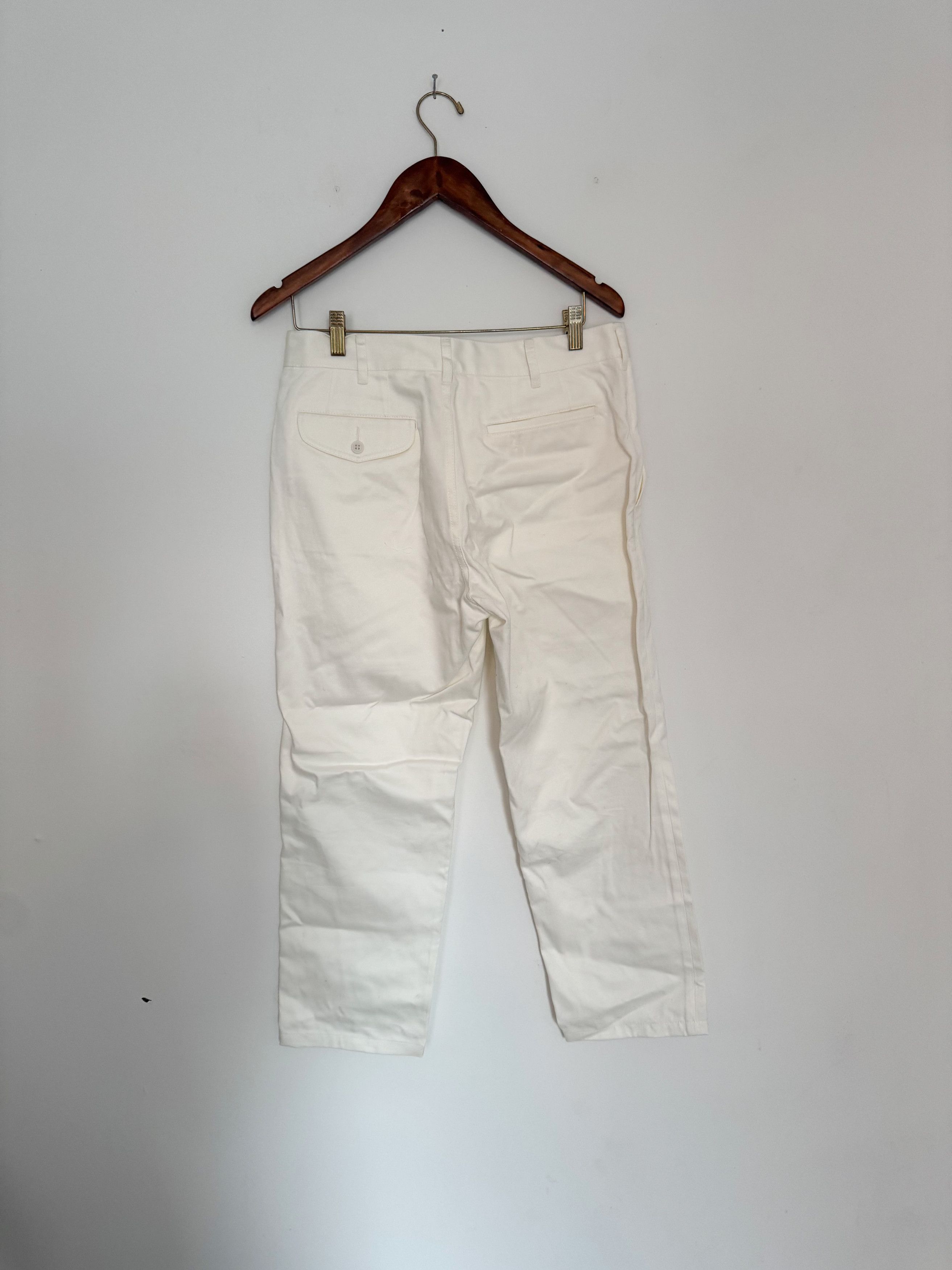 Comme des Garcons Homme Plus Comme Des Garcons Homme Plus White pants Size US 32 / EU 48 - 4 Thumbnail