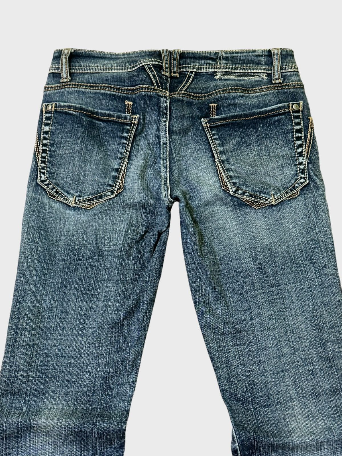 Designer × Marithe + Francois Girbaud SKINNY RARE LEGS MARITHE FRANCOIS GIRBAUD LOW RISE DENIM Size US 28 / EU 44 - 10 Thumbnail