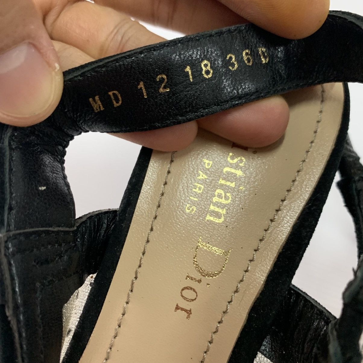 Dior Christian Dior Black Jadior Heels Size US 6 / IT 36 - 8 Thumbnail