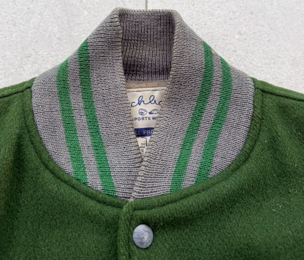 Vintage Vintage Thunder Bird Speedway Wool Leather Varsity Jacket Size US L / EU 52-54 / 3 - 11 Thumbnail