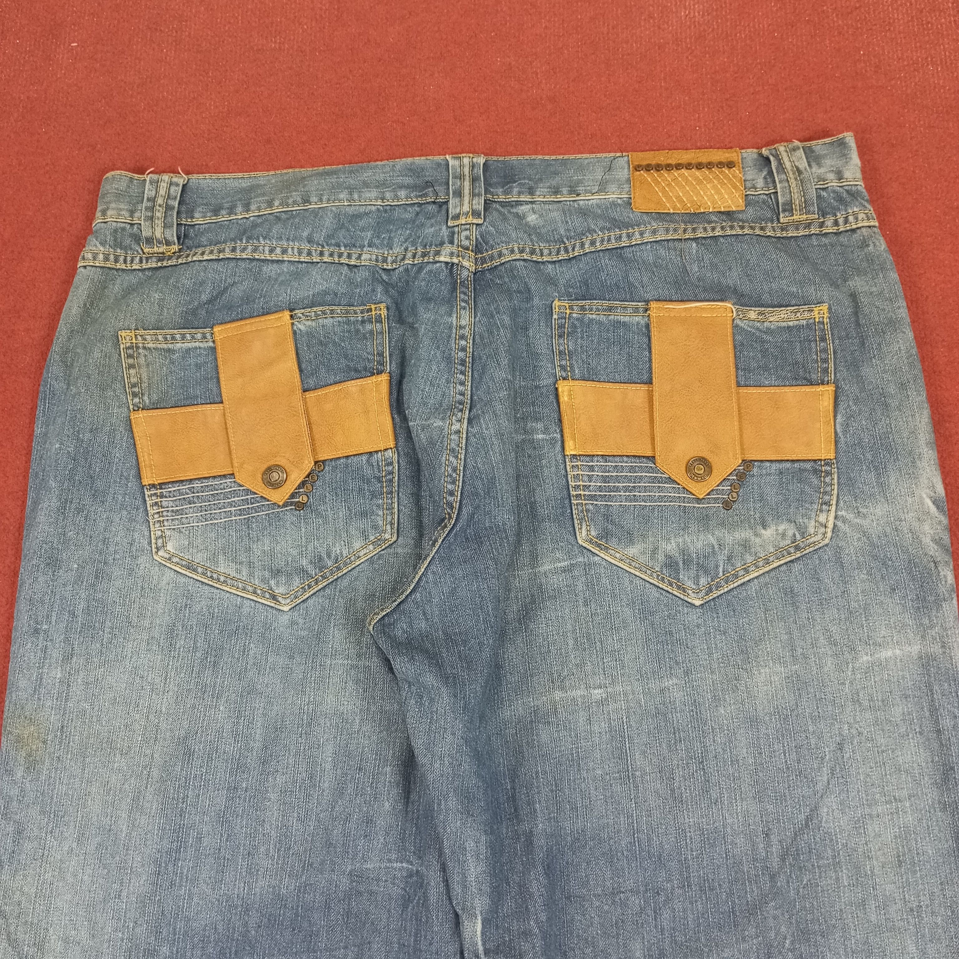 Pelle Pelle × Vintage Pelle Pelle Denim Co. Streetwear Style Jeans Big Size Size US 42 / EU 58 - 2 Thumbnail