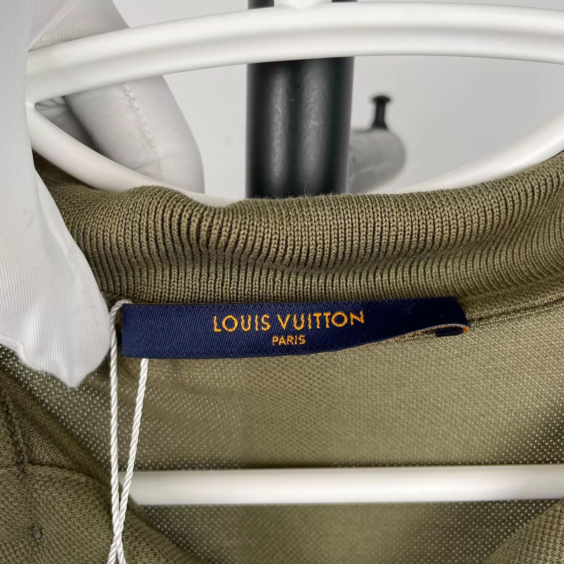 Louis Vuitton LV Polo Short Sleeve Olive Green XL Size US XL / EU 56 / 4 - 3 Thumbnail