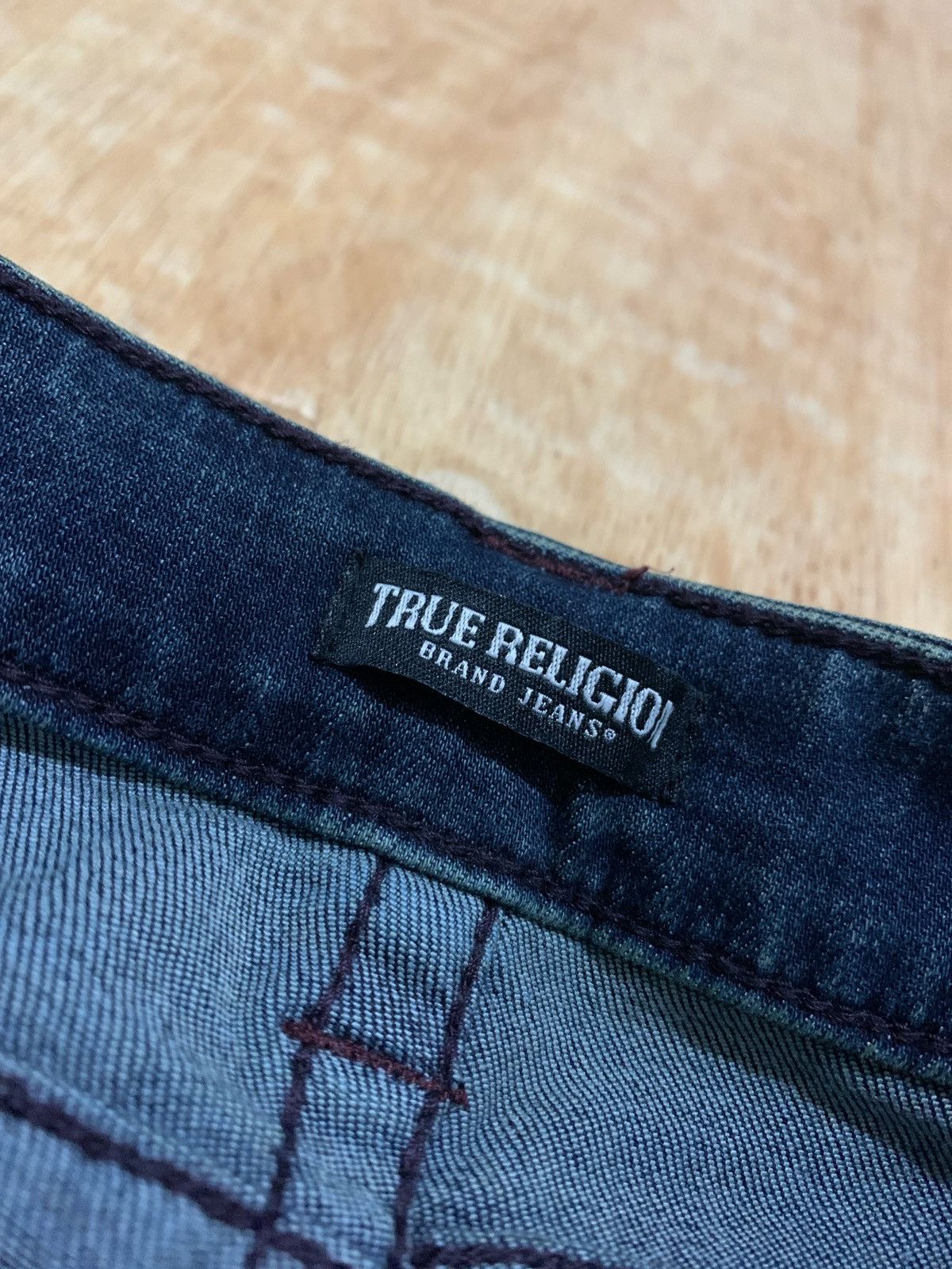 True Religion × Vintage Y2k True Religion Brand Bootcut Size US 32 / EU 48 - 5 Thumbnail