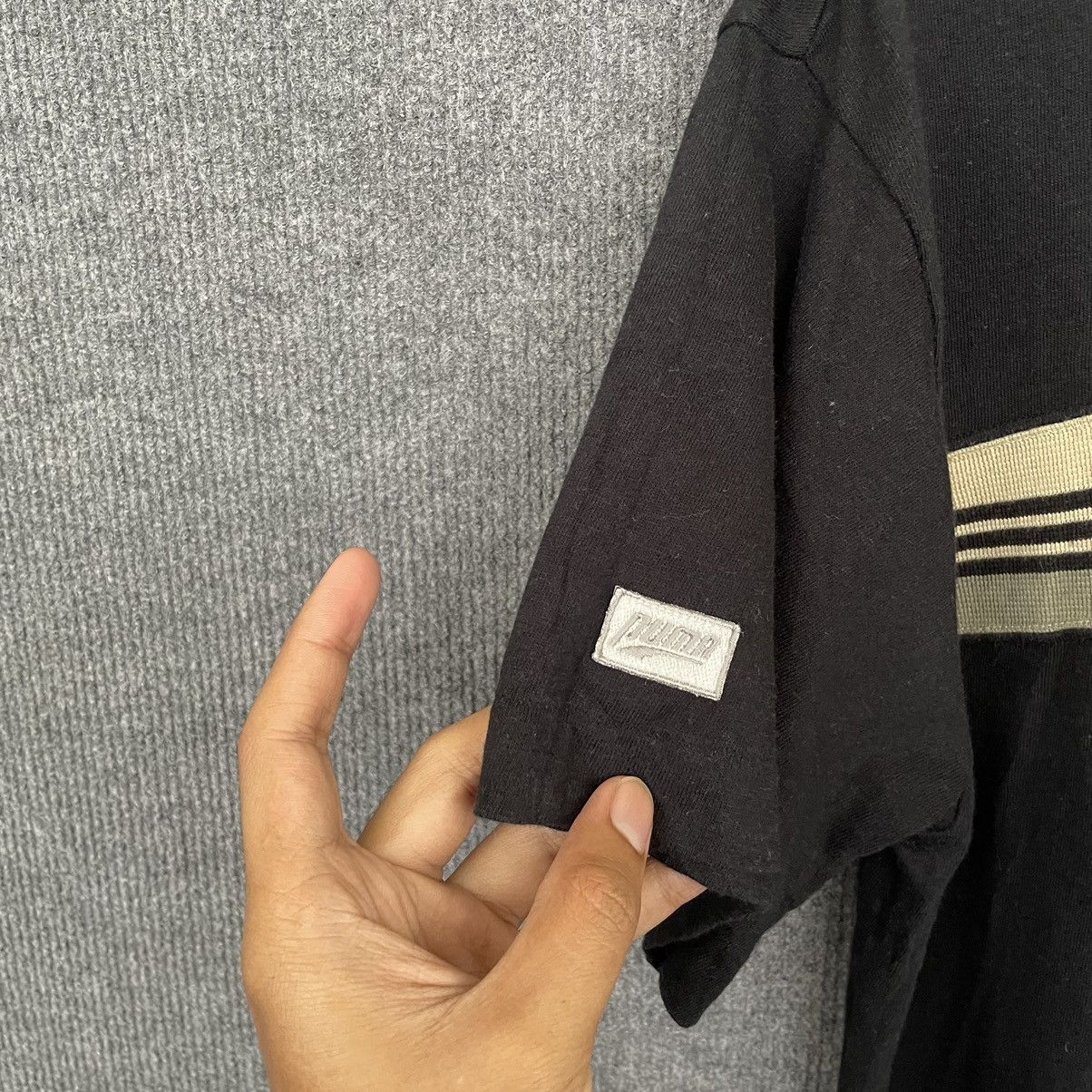Puma × Vintage 1990s Puma Polo T Shirt Made in Japan Size US M / EU 48-50 / 2 - 3 Thumbnail