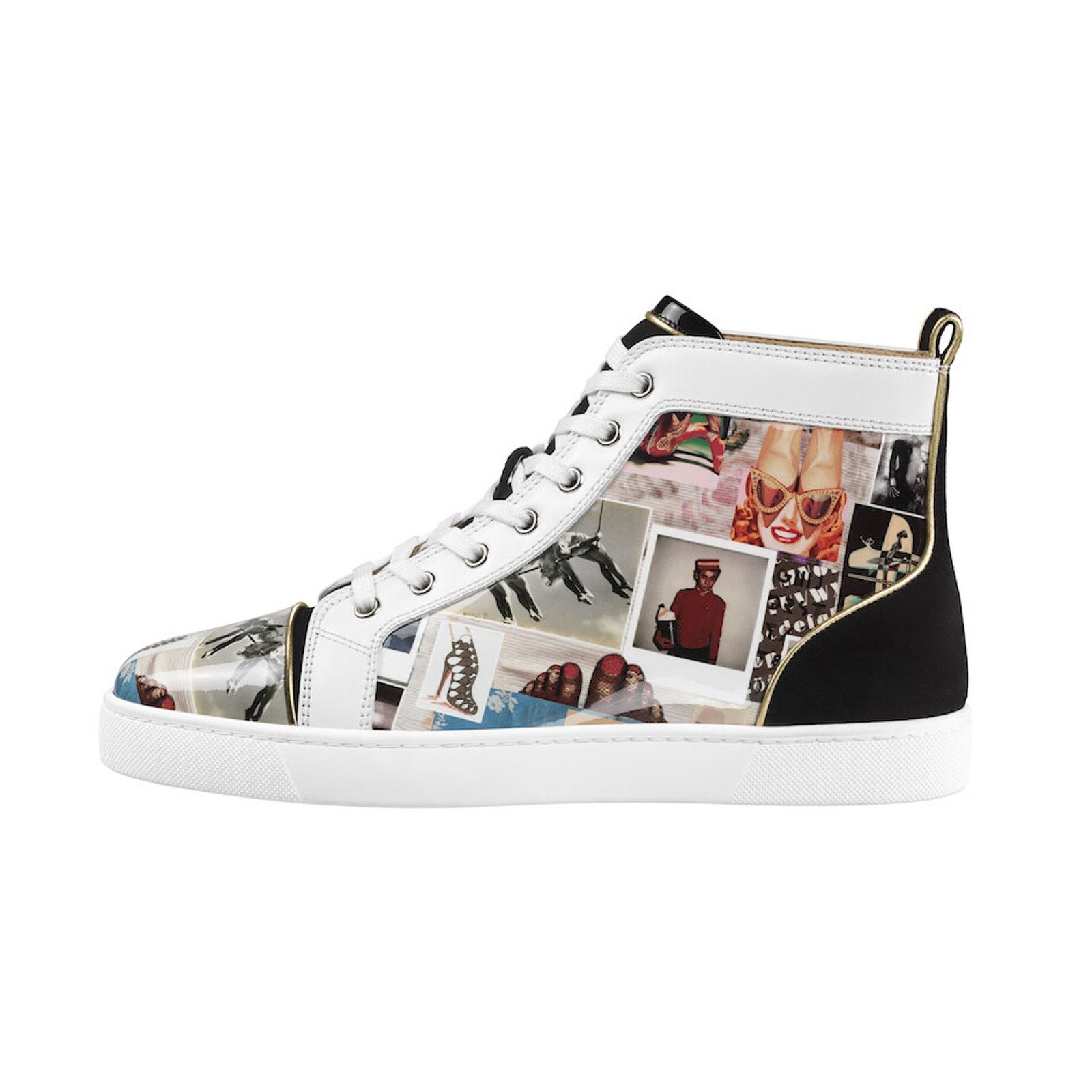 Christian Louboutin Christian Louboutin Mens Louis Orlato Flat Patent Collage Size US 7 / EU 40 - 3 Thumbnail