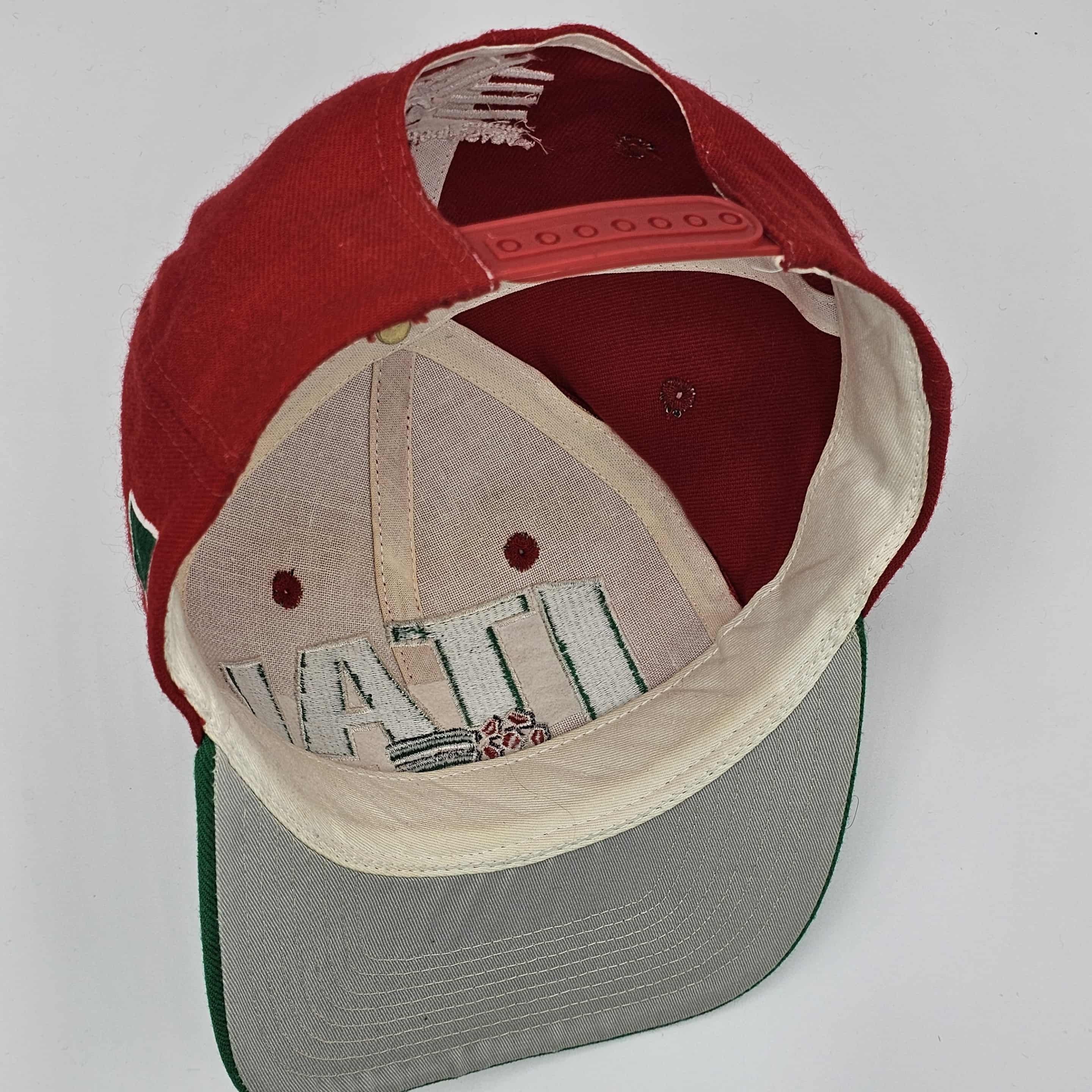 Apex One Italy Vintage 90s World Cup Soccer Snapback Hat Size ONE SIZE - 8 Thumbnail