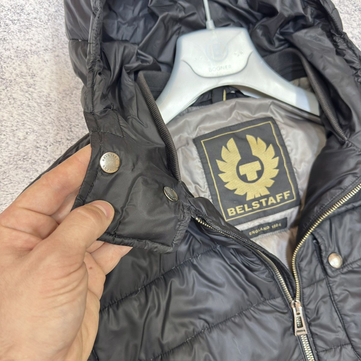 Belstaff Belstaff Mens Hooded Down Jacket 50size M Size US M / EU 48-50 / 2 - 5 Thumbnail
