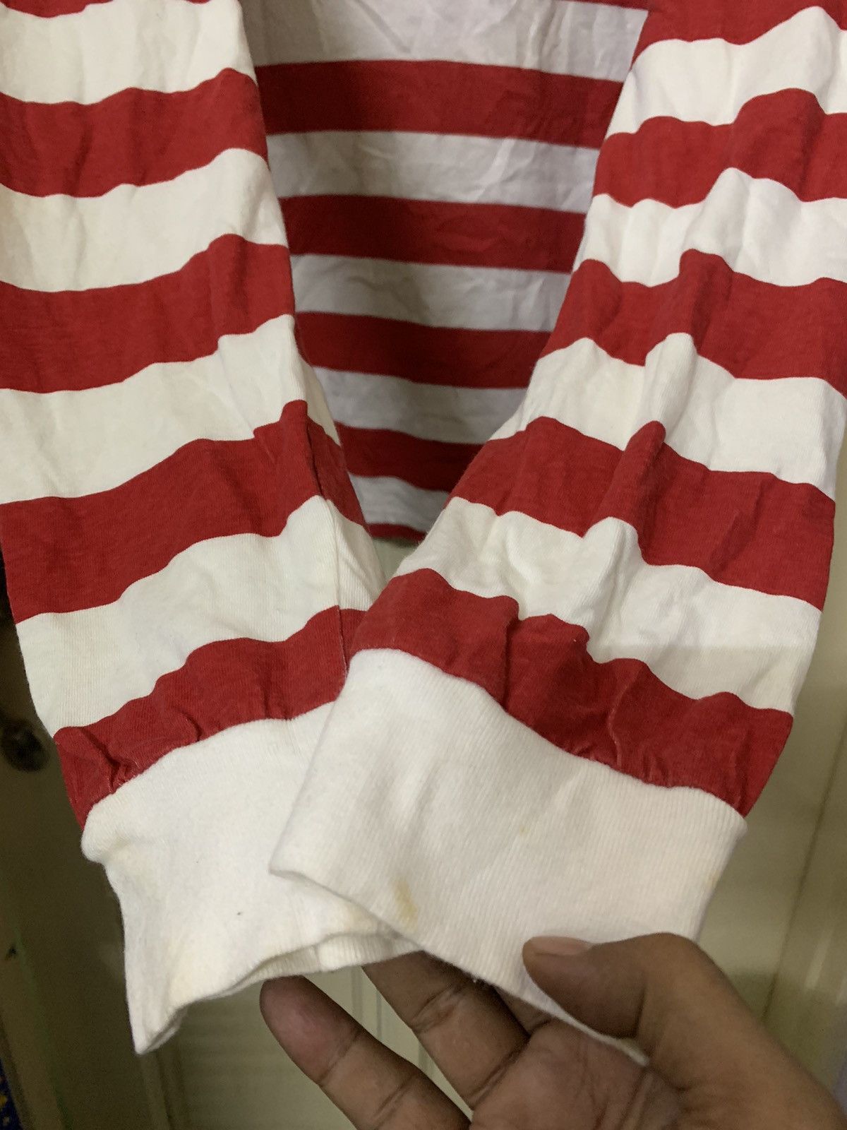 Japanese Streetwear Browny Stripe Kurt Cobain Grunge