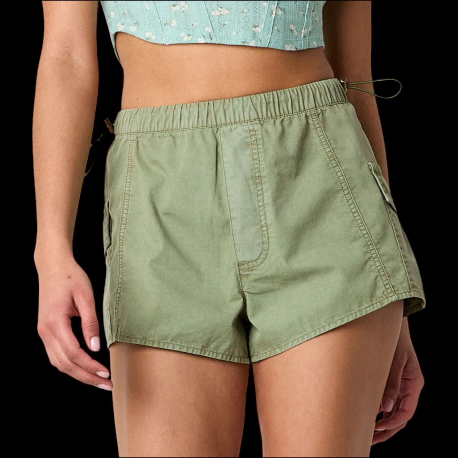 Arizona Jean Co. Arizona - Women's Low Rise Pull-On Short Juniors - Light Ora Size 34" / US 12 / IT 48 - 3 Thumbnail