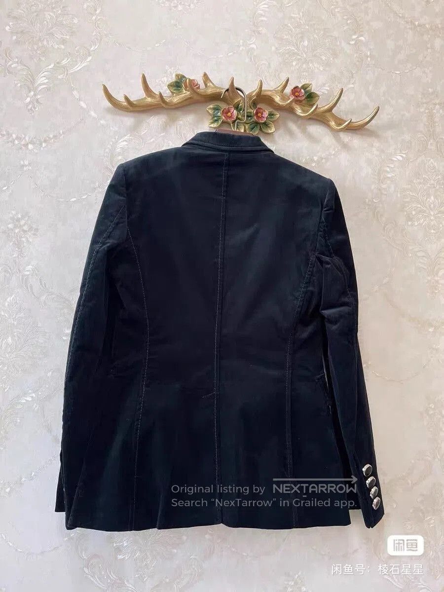 Gucci Gucci New Runway Velvet Blazer. Size M / US 6-8 / IT 42-44 - 8 Thumbnail