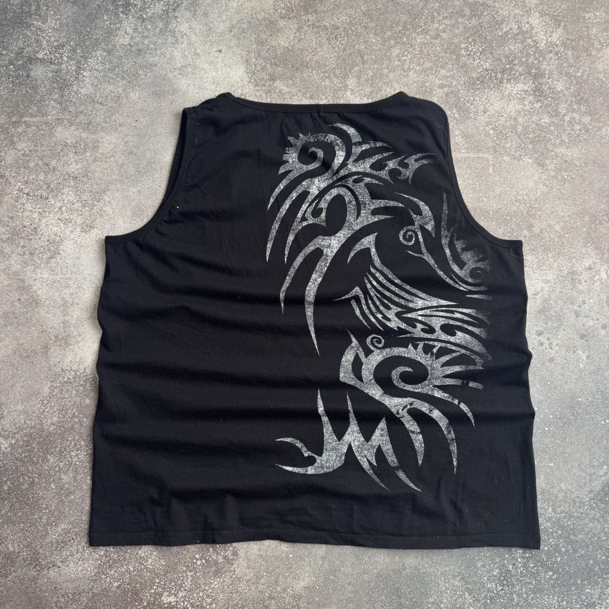 If Six Was Nine Tribal Vintage Y2K Goth Tank Top (Affliction vibe) Size XL / US 12-14 / IT 48-50 - 5 Thumbnail
