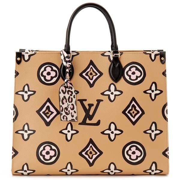 Louis Vuitton On The Go GM Monogram Canvas Tote Bag Wild at Heart