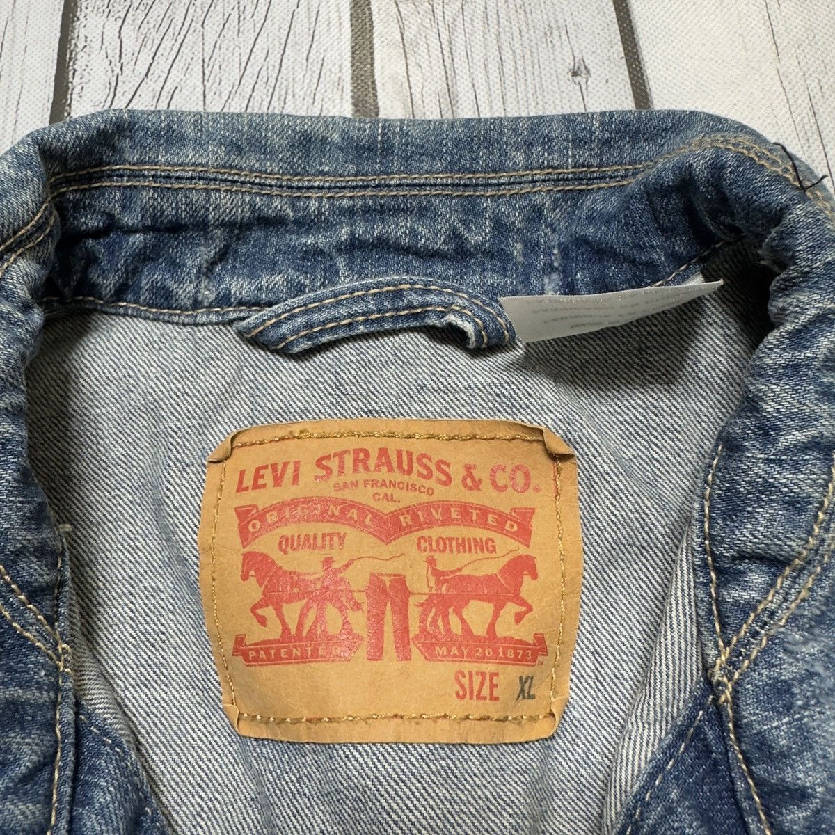 Levi's Levi’s denim vest Size US XL / EU 56 / 4 - 4 Thumbnail