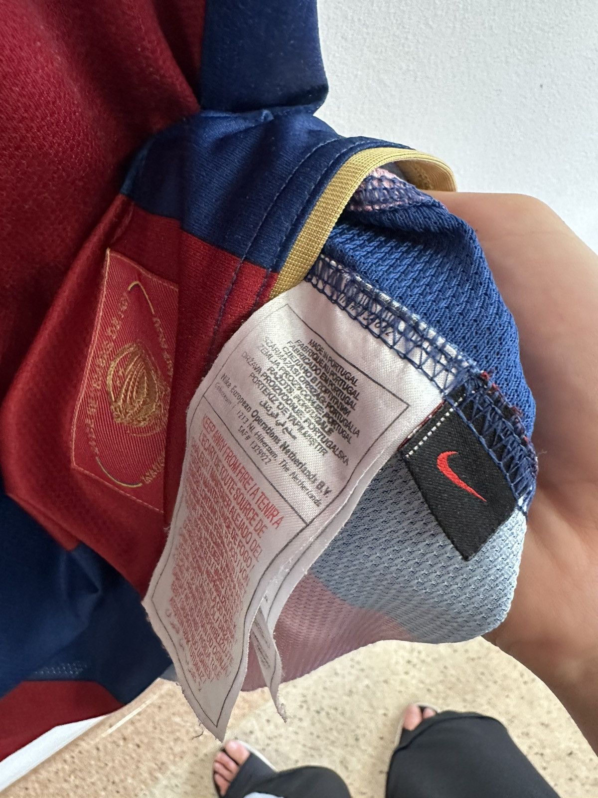 Nike × Vintage 🔥T-shirt Nike Barcelona 1957-2007 Unicef LFP Vintage Jersey Size US XL / EU 56 / 4 - 7 Thumbnail