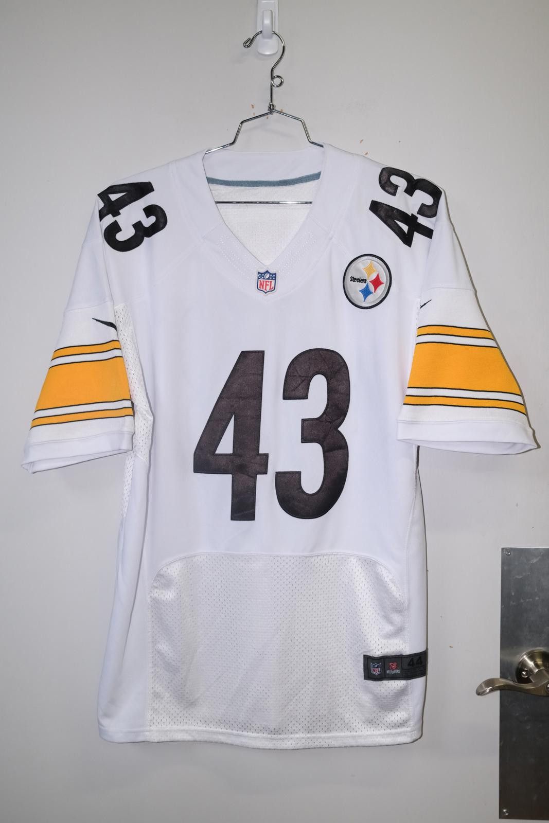 Nike 2010's Nike Pittsburgh Steelers Troy Polamalu Jersey Size US L / EU 52-54 / 3 - 1 Thumbnail