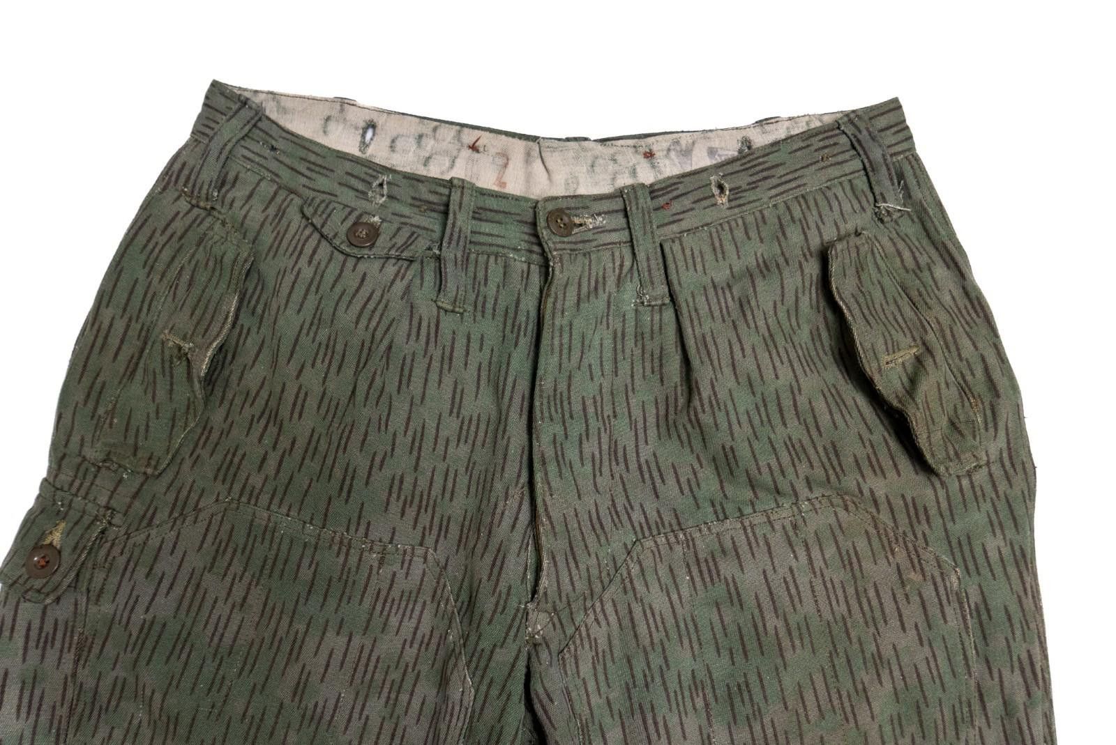 Other Rare Czech Army M60 / Vz60 Rain Drop Camo Trousers - 34x26 Size ONE SIZE - 5 Thumbnail
