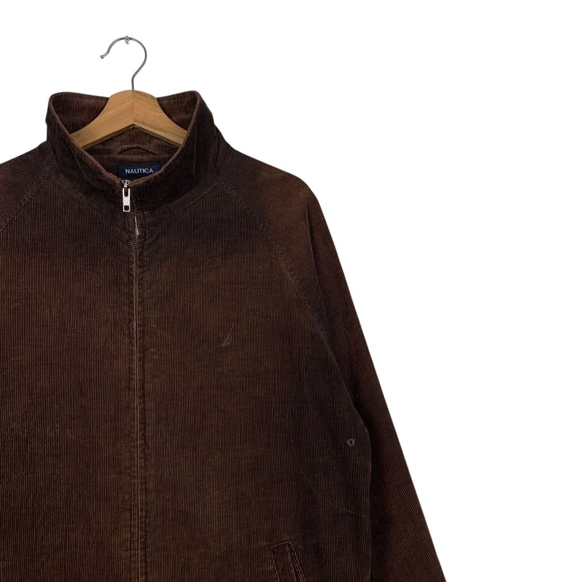 Nautica Vintage 90’s NAUTICA Corduroy Casual Jacket #2651-C119 Size US L / EU 52-54 / 3 - 4 Thumbnail