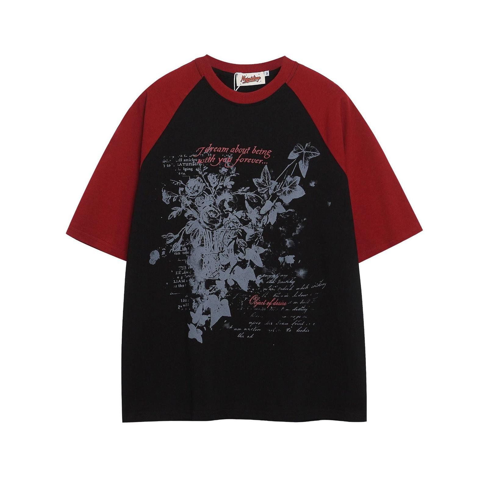 Vintage Stylish Black and Red Graphic Tee Size US M / EU 48-50 / 2 - 1 Thumbnail