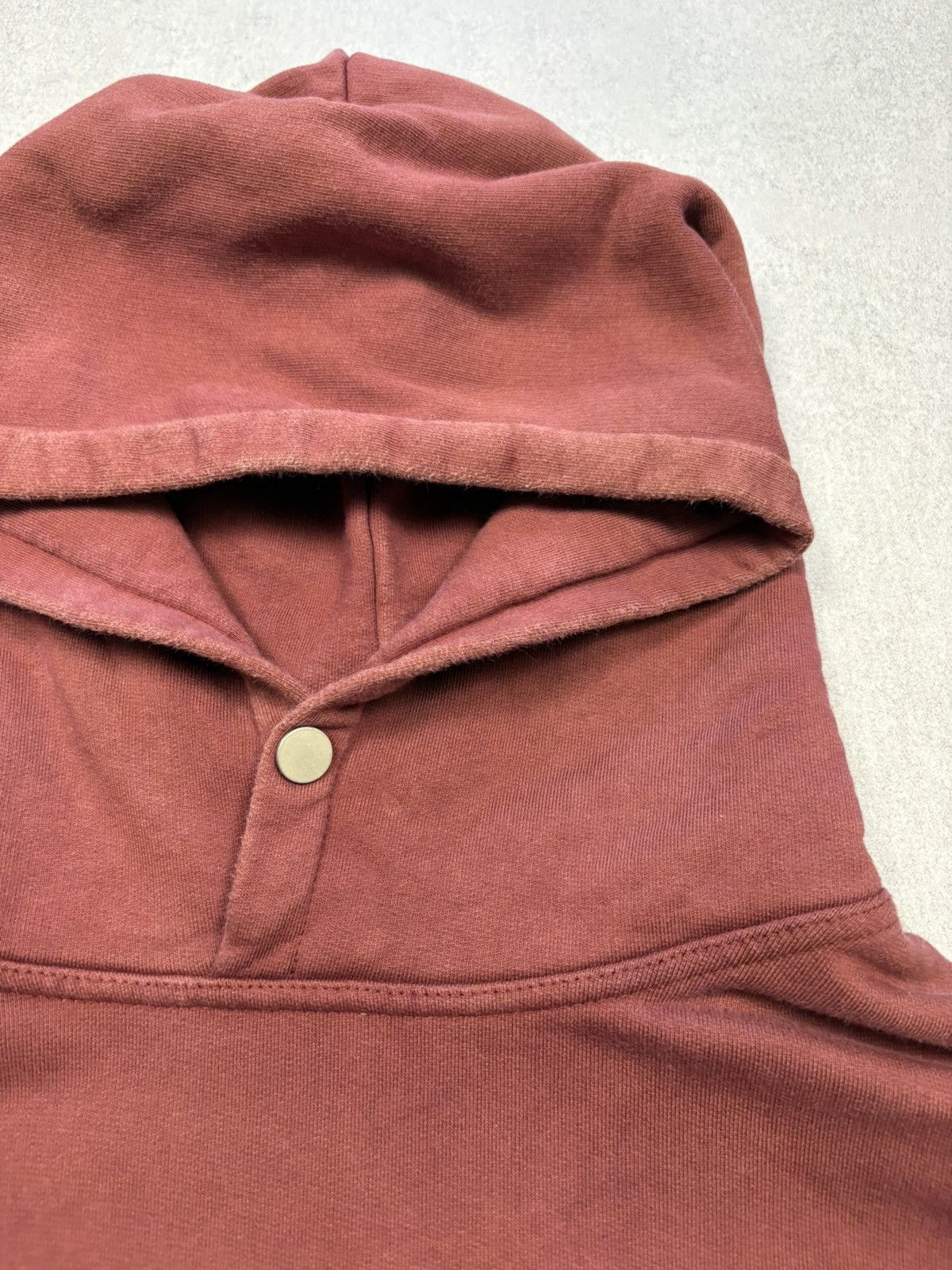 Represent Clo. Represent Blanks Sun-Faded Burgundy Hoodie Streetwear Size L Size US L / EU 52-54 / 3 - 11 Thumbnail