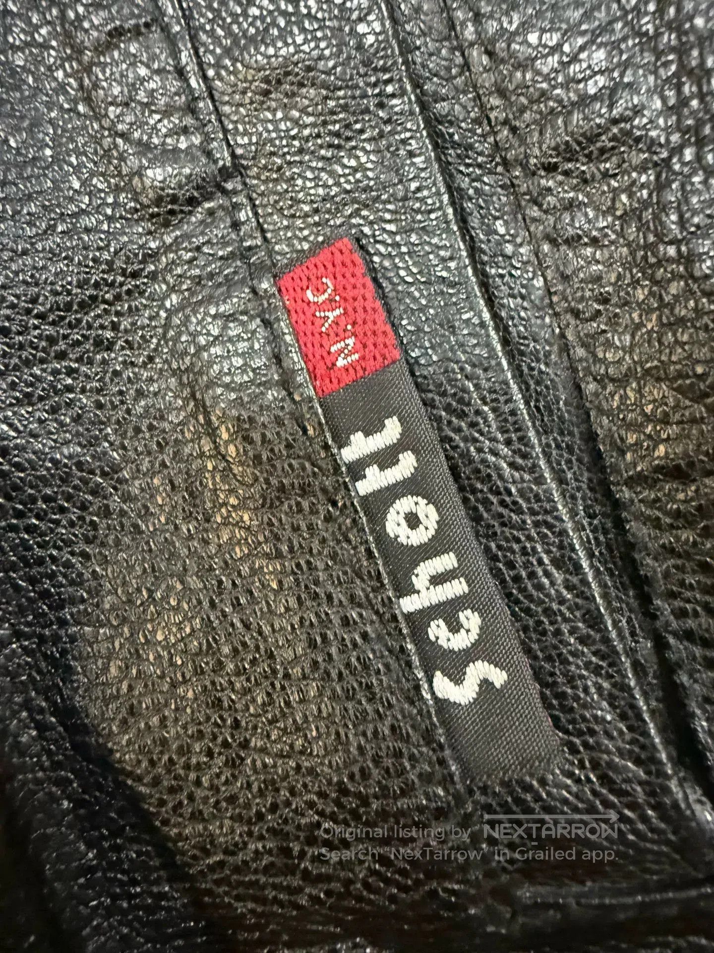 Schott Schott Men's Goat Leather Hooded Jacket. Size US L / EU 52-54 / 3 - 8 Thumbnail