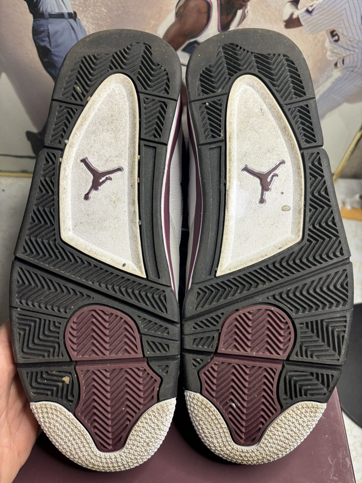 Jordan Brand Jordan Retro 4 “PSG” Size US 10.5 / EU 43-44 - 5 Thumbnail
