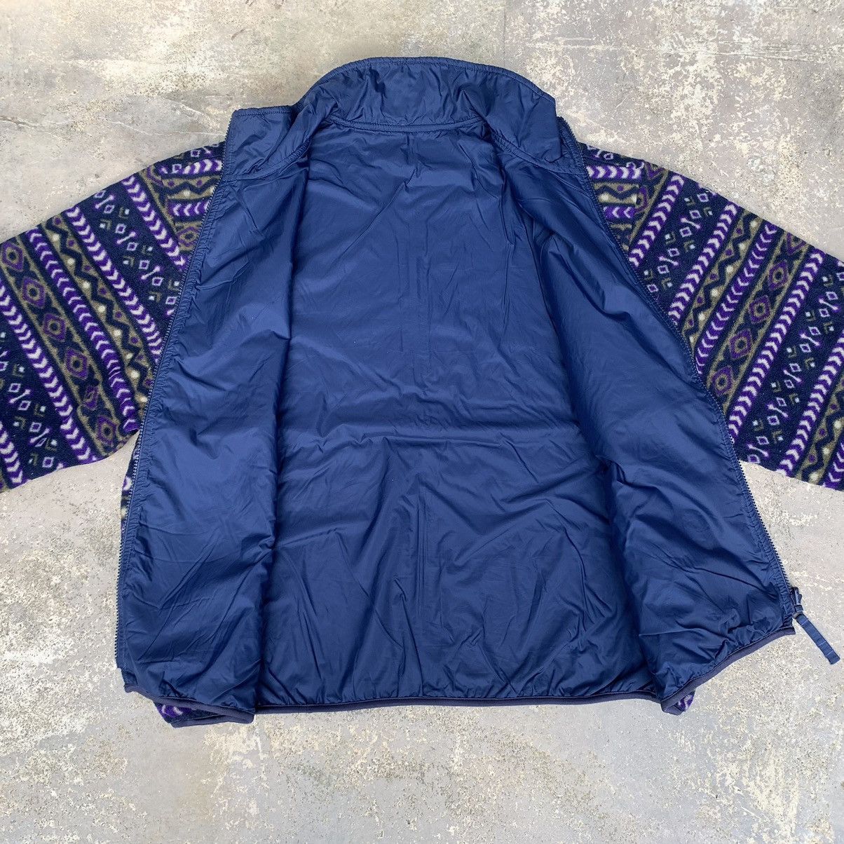 Other Vintage 90s CB Sports Fleece Jacket Reversible Size US M / EU 48-50 / 2 - 5 Thumbnail