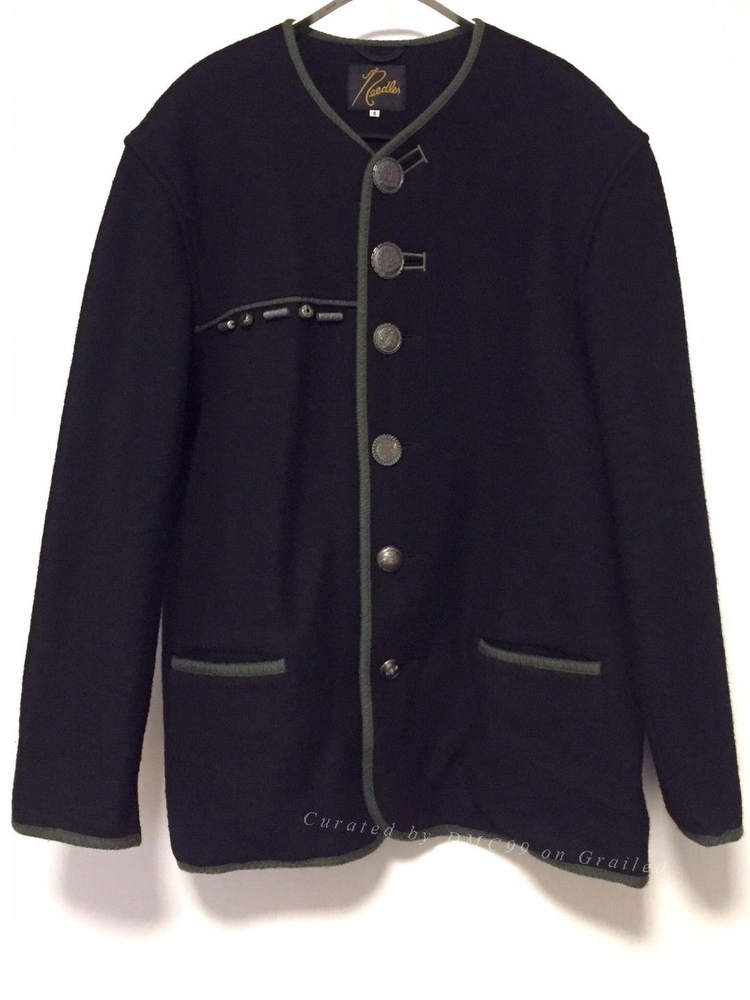 Needles Needles Chanel Style Black Wool Short Coat Size S / US 4 / IT 40 - 1 Thumbnail