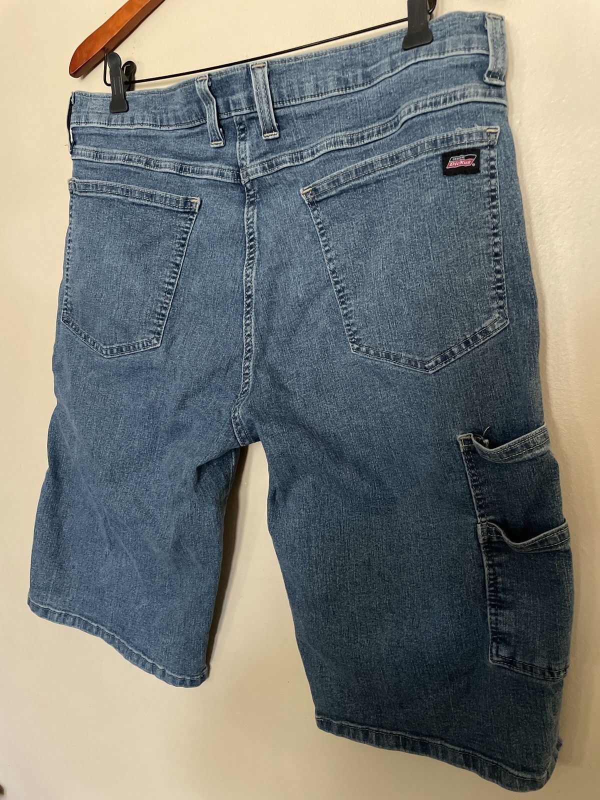 Dickies × Vintage Y2K Dickies Relaxed Fit Carpenter Jorts Jean Shorts Denim 36 Size US 36 / EU 52 - 10 Thumbnail