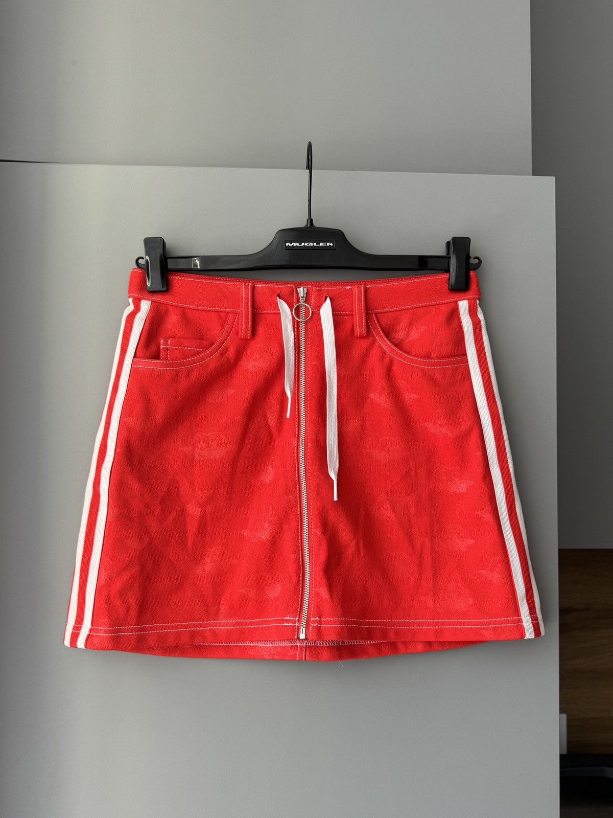 Adidas × Fiorucci Adidas Fiorucci Red Skirt EK4784 Size 27" / US 4 / IT 40 - 1 Thumbnail