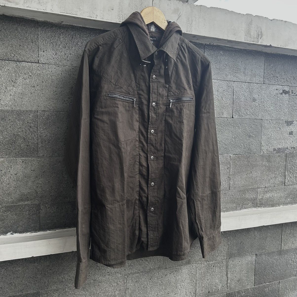 Japanese Brand Vintage y2k Bondage Style Long Slevee Shirt Size US XL / EU 56 / 4 - 8 Thumbnail
