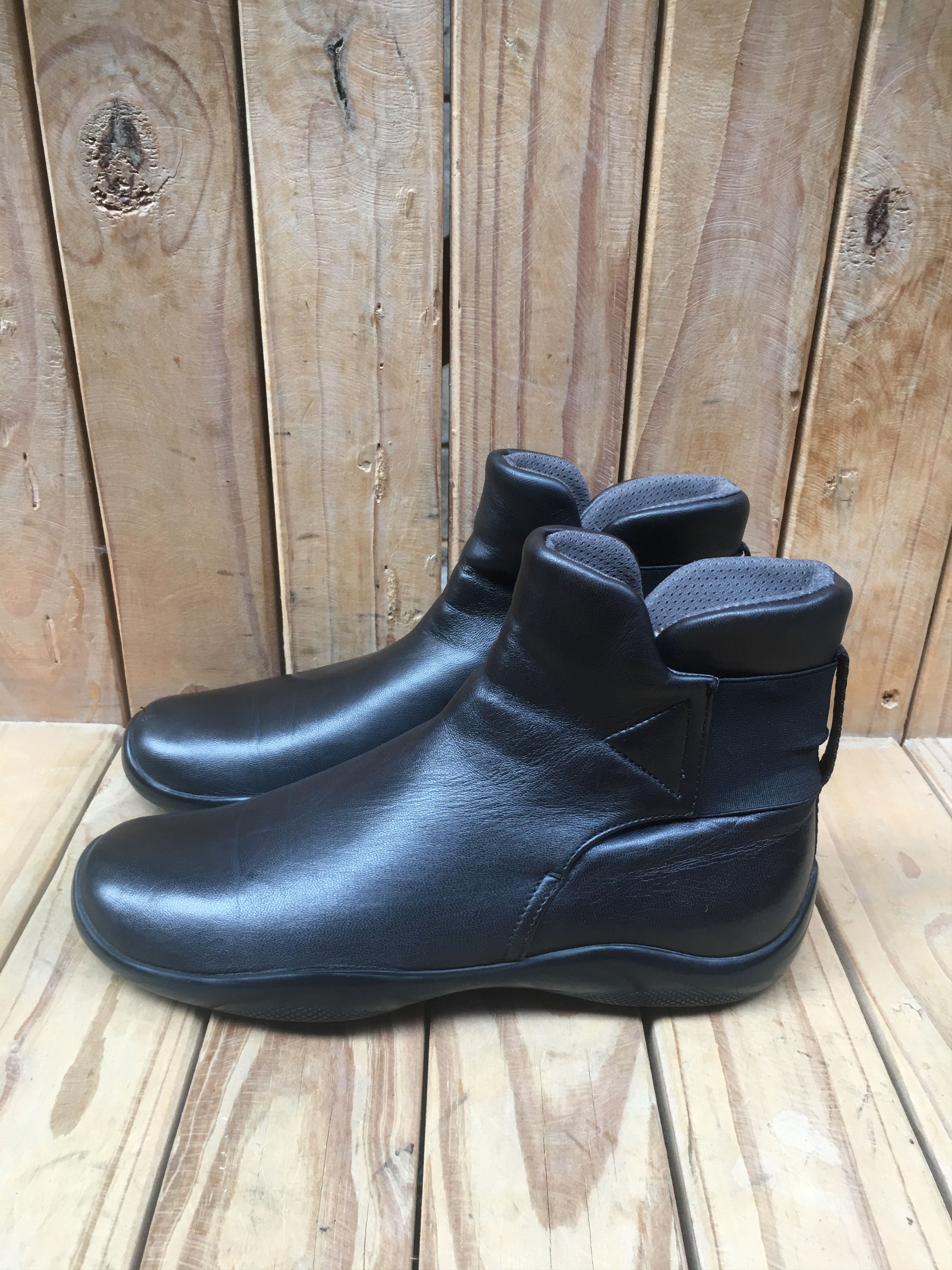Prada PRADA Sports Black Black Women’s Boots USA 6.5 UK 3.5 Size US 6.5 / IT 36.5 - 9 Thumbnail