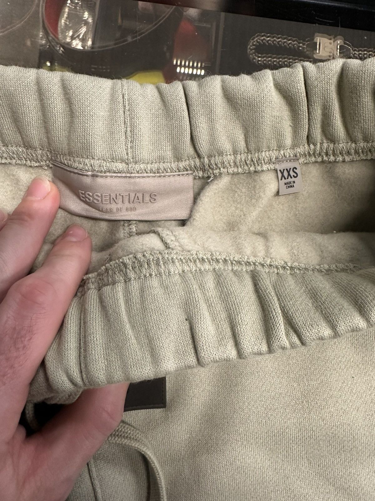Fear of God Fear of God Essentials Relaxed Sweatpants Seafoam Size US 27 - 2 Thumbnail