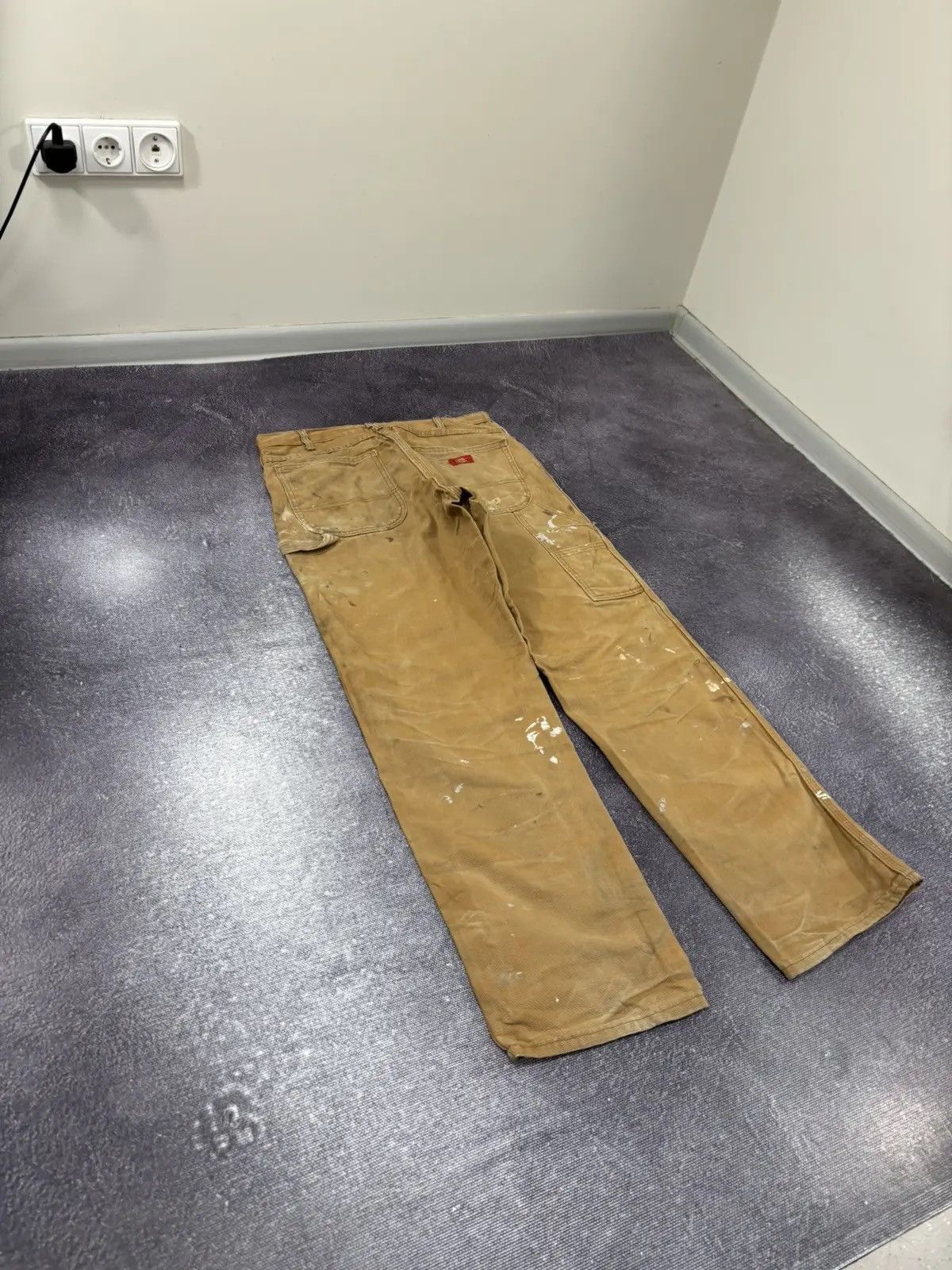 Dickies × Vintage Vintage Dickies American Distressed Work Hype Pants Jeans Size US 33 - 3 Thumbnail