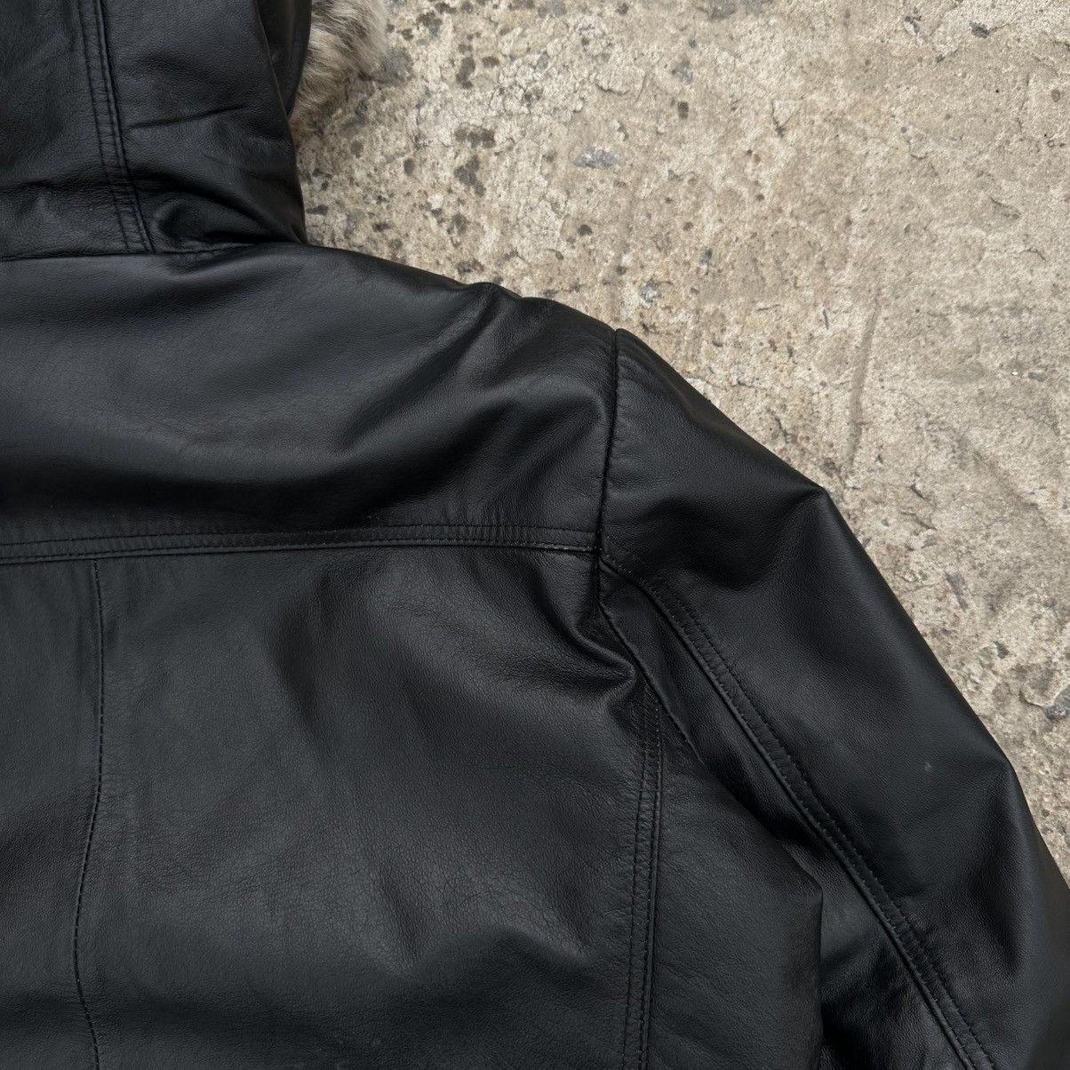 If Six Was Nine Luxury Leather Jacket Saki Aviator Bombers Size S Very Rare Size US S / EU 44-46 / 1 - 11 Thumbnail