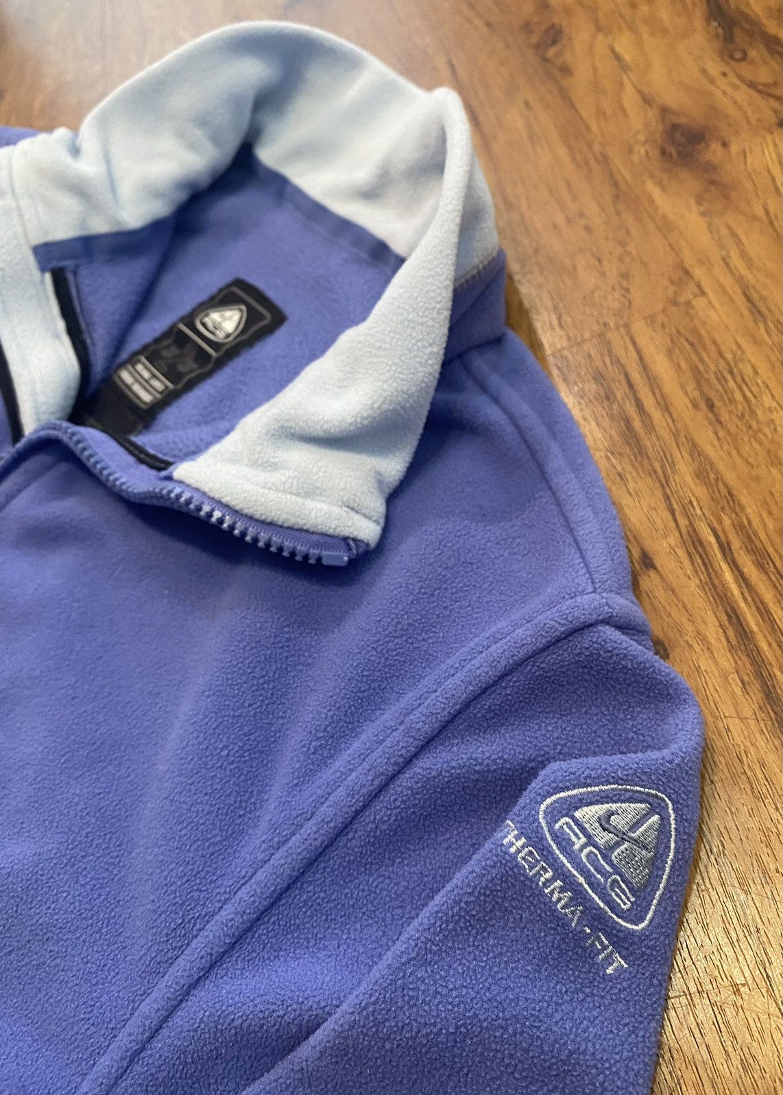 Nike ACG Vintage 90’s Nike ACG Therma-fit Jacket Thermal Layer Size L / US 10 / IT 46 - 2 Thumbnail