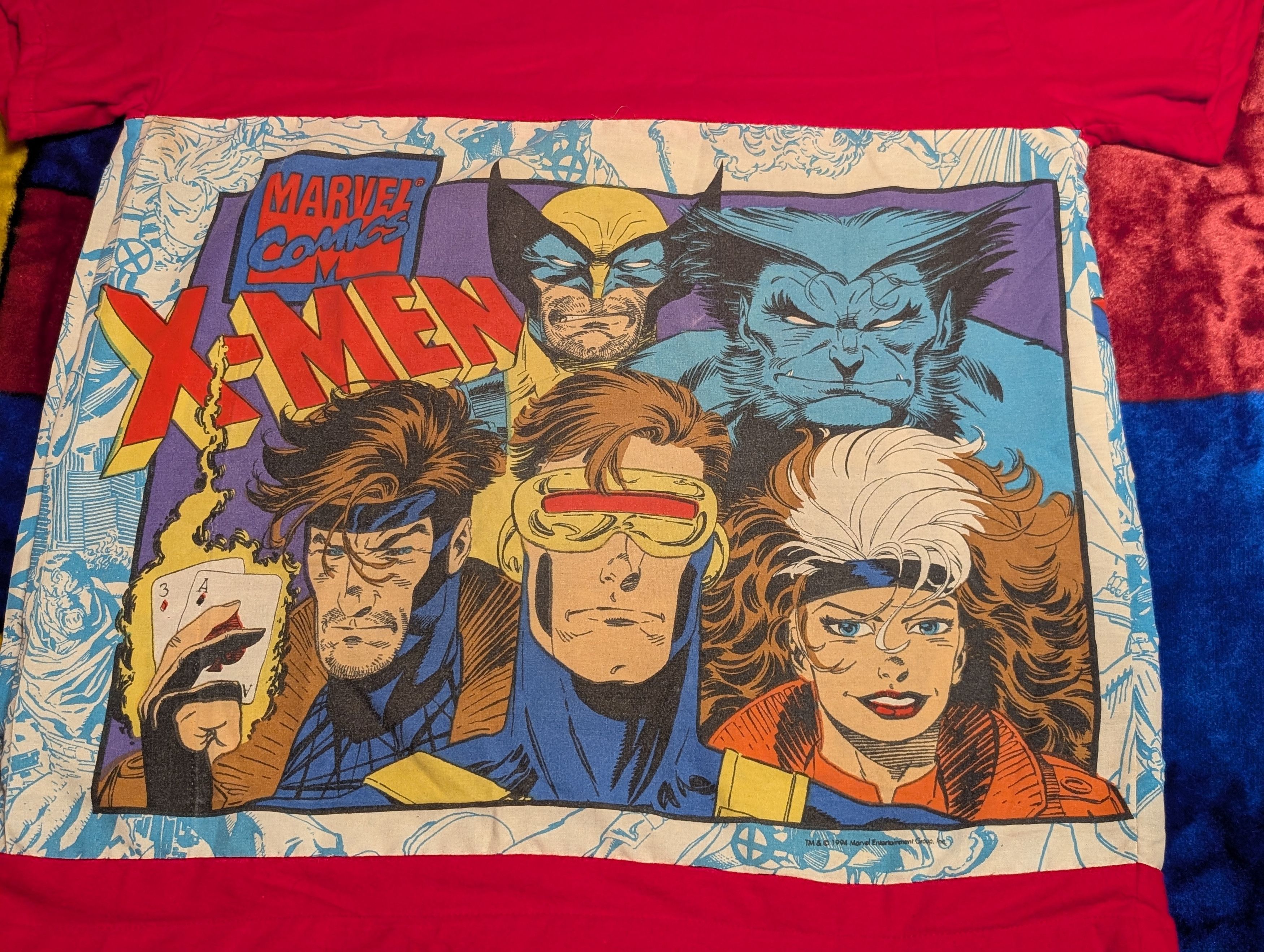 Other Custom Vintage Marvel 1994 X-men AOP Shirt Size US XL / EU 56 / 4 - 3 Thumbnail