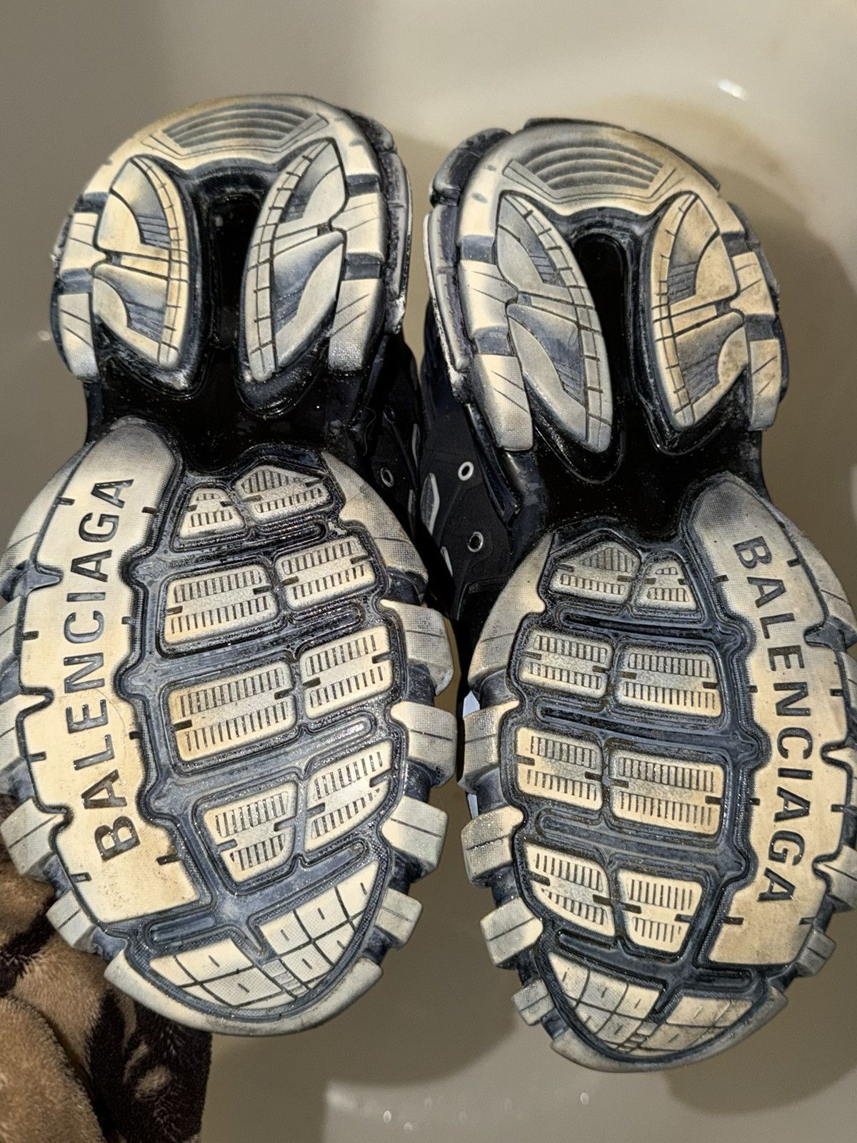 Balenciaga Balenciaga track faded blue RARE Size US 9 / EU 42 - 7 Thumbnail