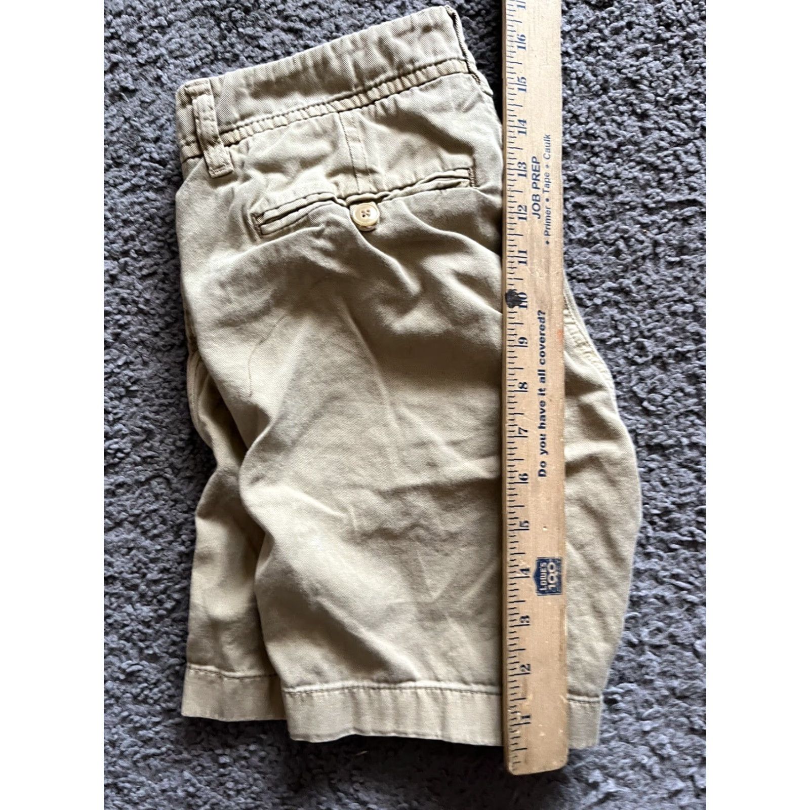 J.Crew J.CREW Chino Shorts Women Size 00 Beige Outdoor Casual Size 24" / US 00 / IT 34 - 4 Thumbnail