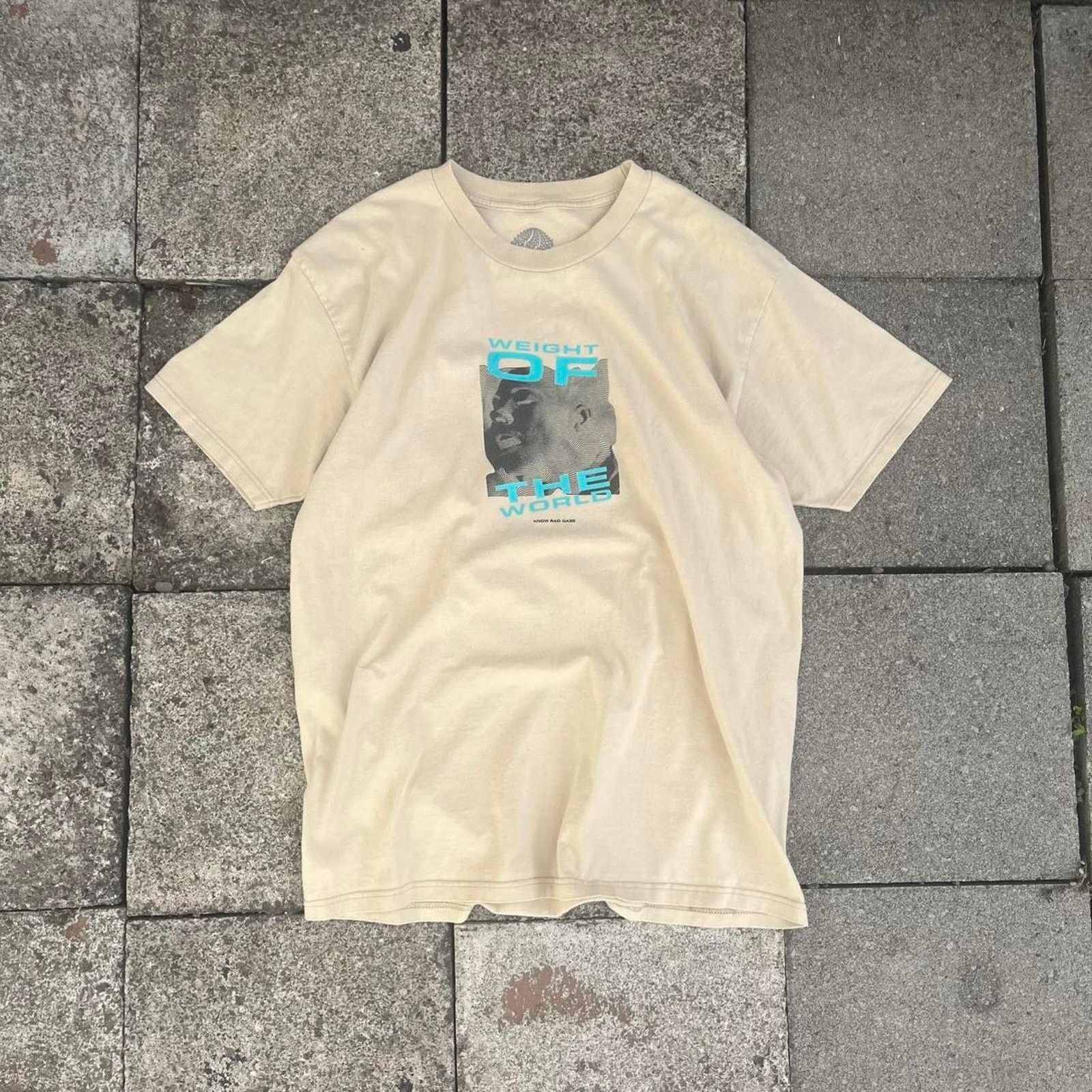 Zumiez Know bad Daze Weight Of The World Beige Short Sleeve T-Shirt Size US L / EU 52-54 / 3 - 1 Thumbnail