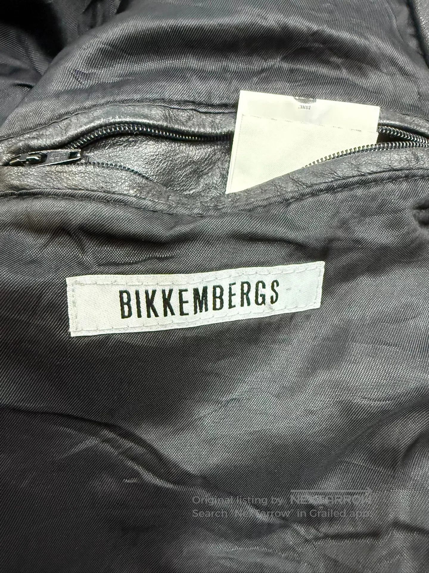 Dirk Bikkembergs Dirk Bikkembergs Men's Leather Jacket. Size US L / EU 52-54 / 3 - 5 Thumbnail