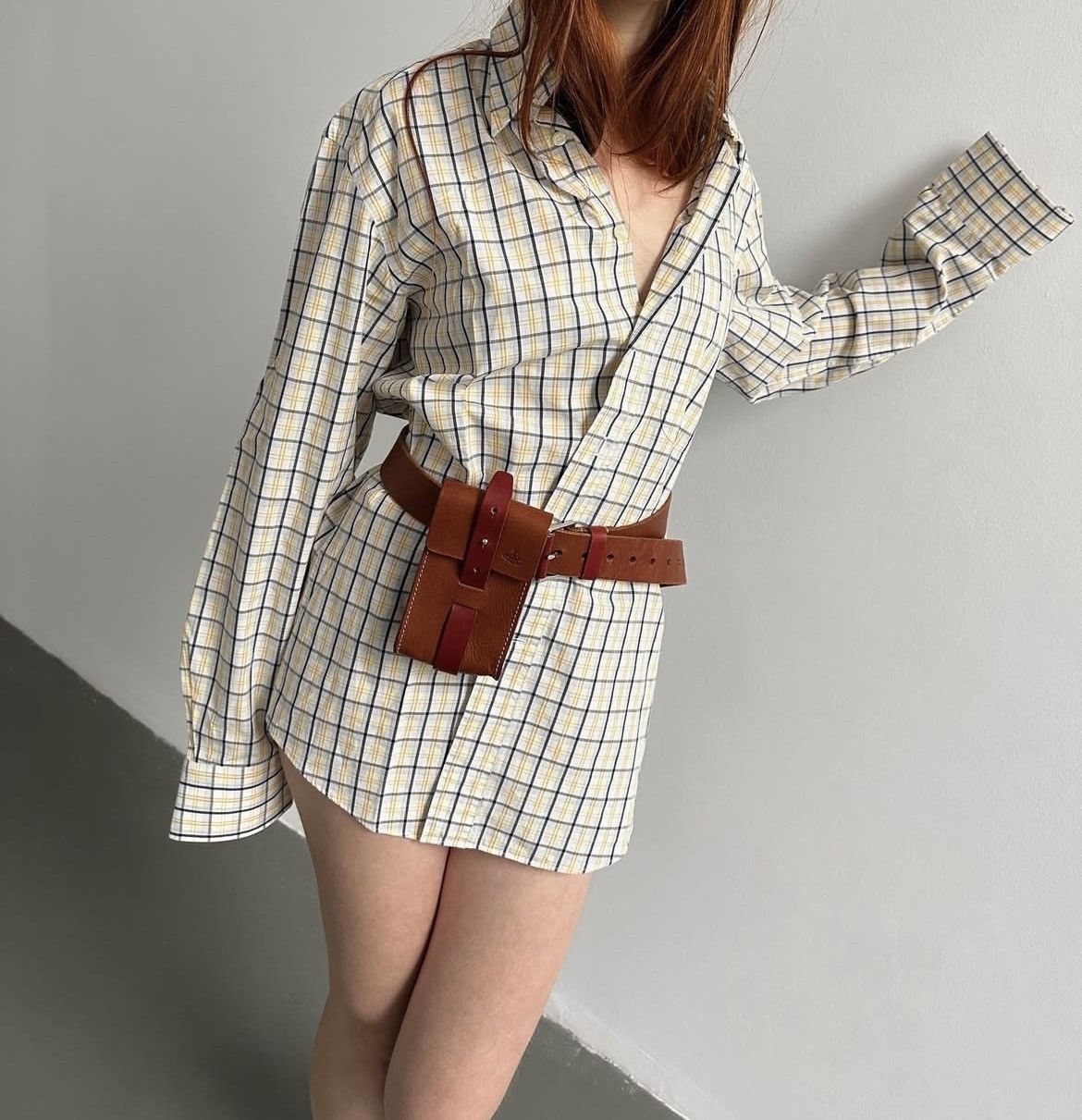 Balmain Balmain Paris Cowboy Checked Cotton Button Down Shirt Size US M / EU 48-50 / 2 - 1 Thumbnail