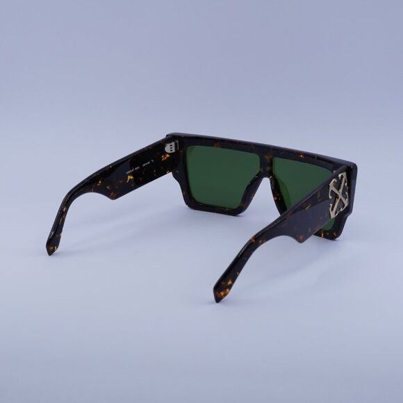 Off-White Off-White OERI14F MARION 6055 Sunglasses Havana Shield Frame Size ONE SIZE - 9 Thumbnail