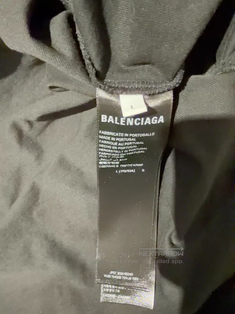 Balenciaga Balenciaga Short Sleeve T-Shirt Size US L / EU 52-54 / 3 - 4 Thumbnail
