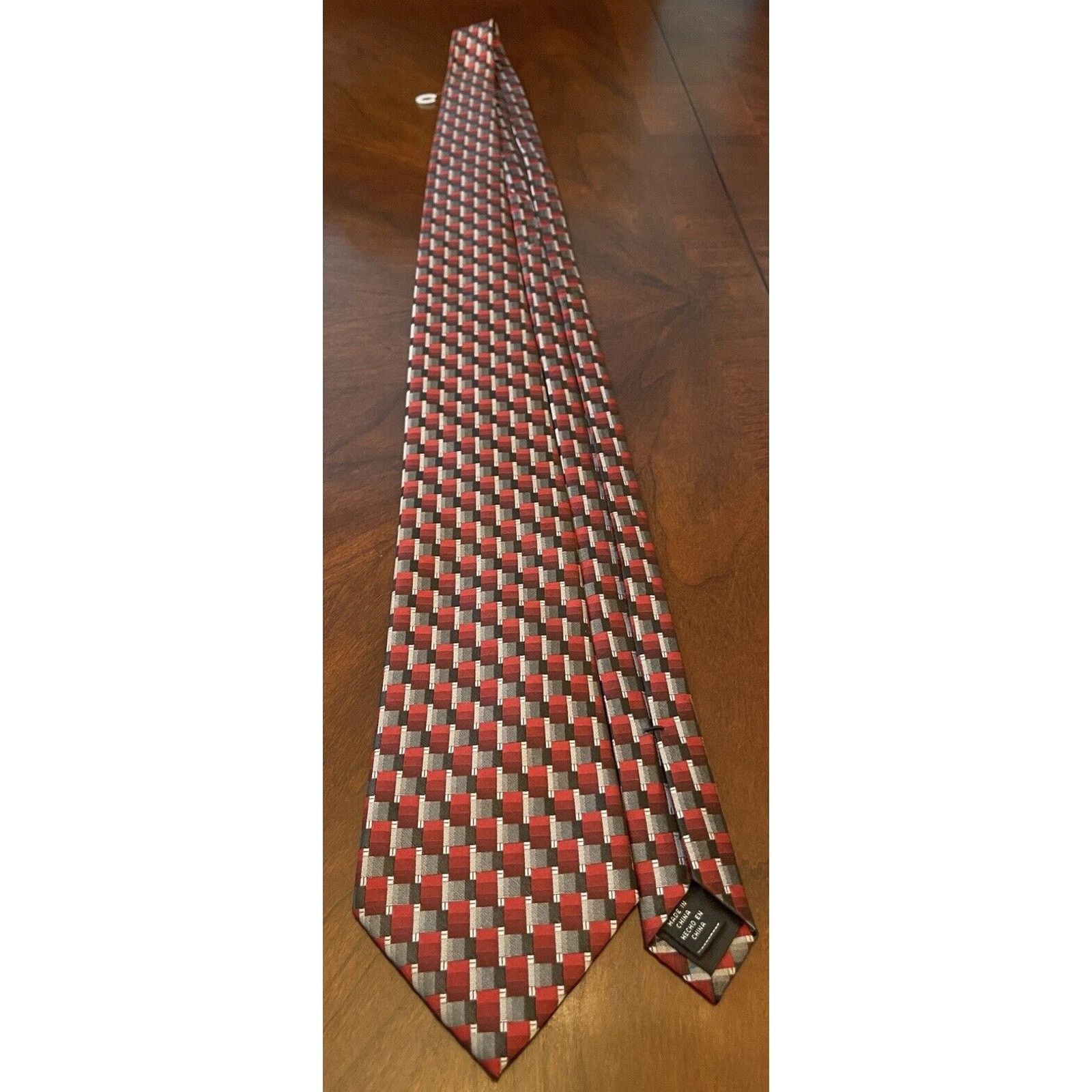 Croft & Barrow Croft & Barrow Red Gray Black 100% Polyester Made In China Size ONE SIZE - 3 Thumbnail