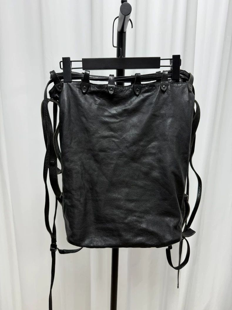 yohji yamamotoTriple-shaped hobo bag 2502-Nextarrow