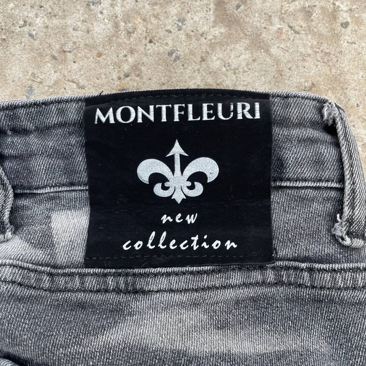 Jean Vintage Japanese Style Man’s Skinny Jeans MontFleuri Y2K Size US 29 - 4 Thumbnail